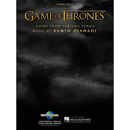 Game Of Thrones Theme Piano Solo Sheet Music