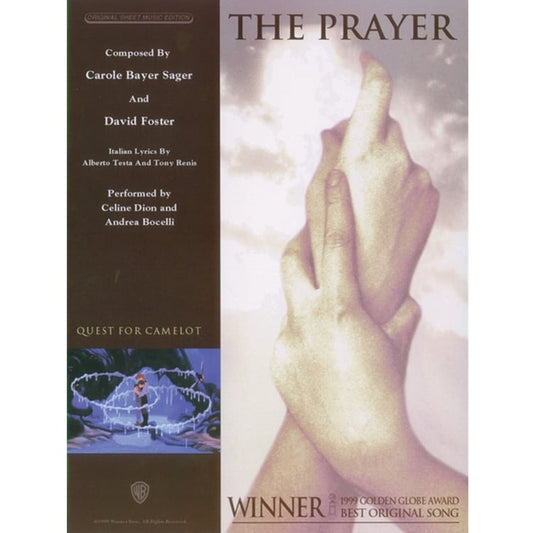 The Prayer PVG Single Sheet