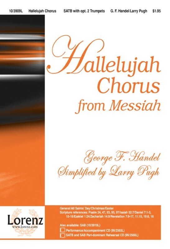Hallelujah Chorus SATB Vocal Sheet Music