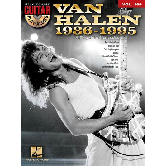 Van Halen 1986-1995 Guitar Play Along V164 Bk/Cd