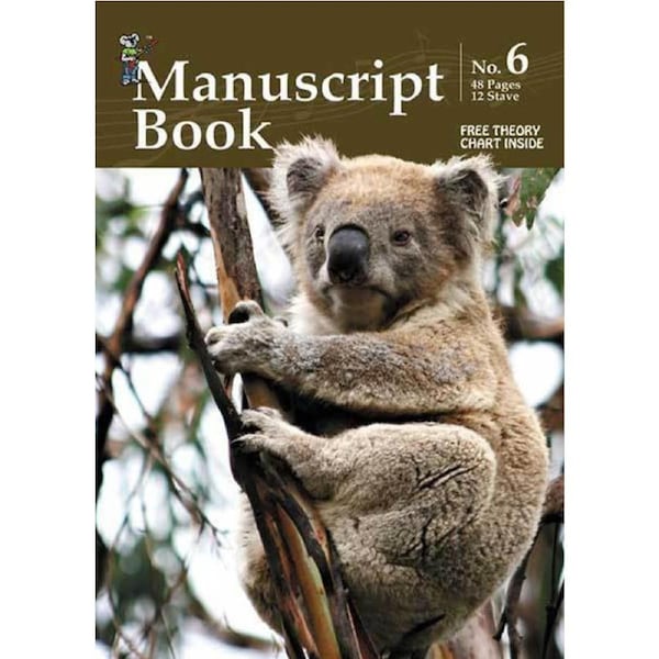 Progressive A4 Wire Bound Manuscript Book 6 ( 12 Stave, 48 Pages)