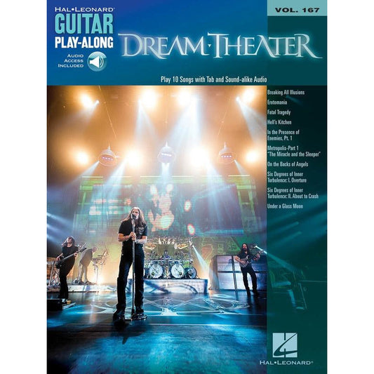 Dream Theater Guitar Playalong V167 Bk/Ola