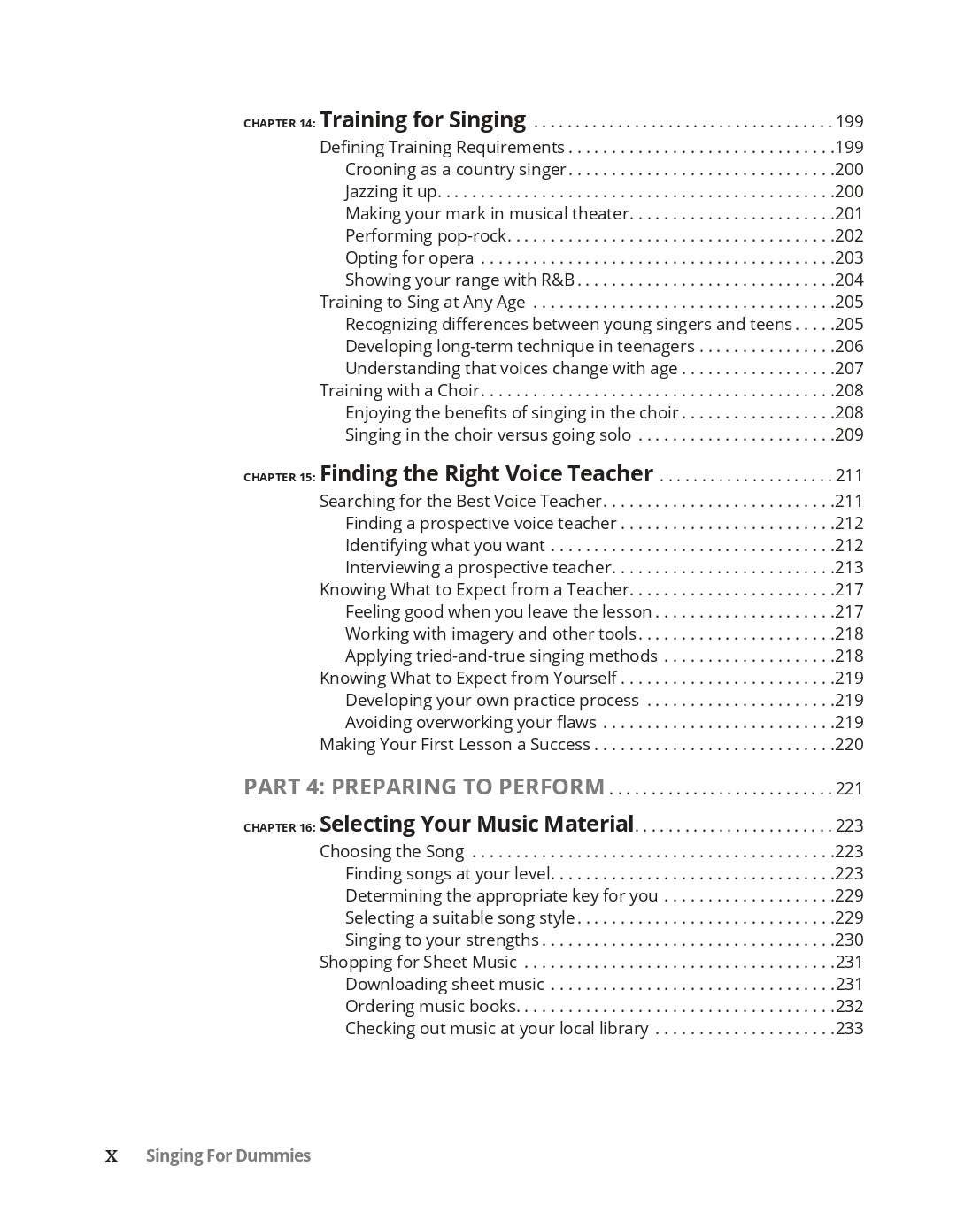 Singing for Dummies Book (3rd Edition)