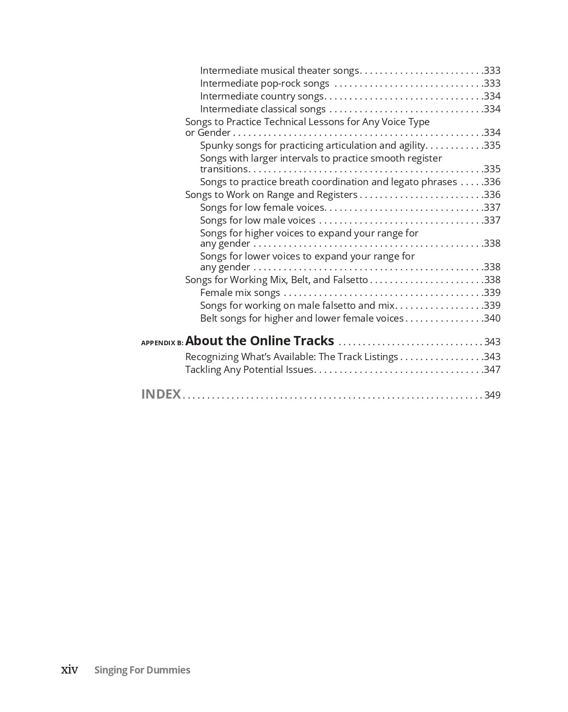 Singing for Dummies Book (3rd Edition)