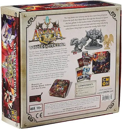 Boardgame: Arcadia Quest Whole Lotta Lava Expansion Pack