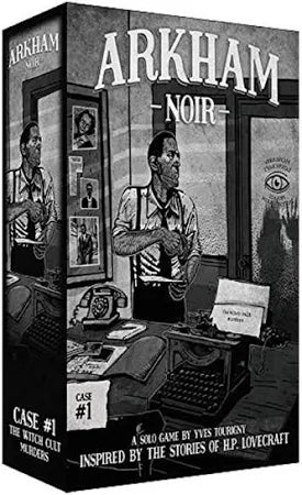 Boardgame: Arkham Noir Case 1  - The Witch Cult Murders