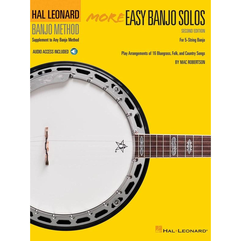 HL MORE EASY BANJO SOLOS 2ND ED W/ OLA - Music2u