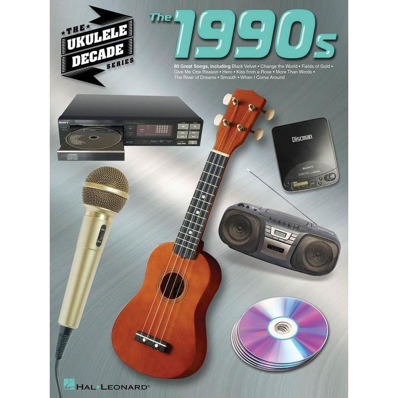 The 1990's Ukulele Decade Series Book - 80 Songs