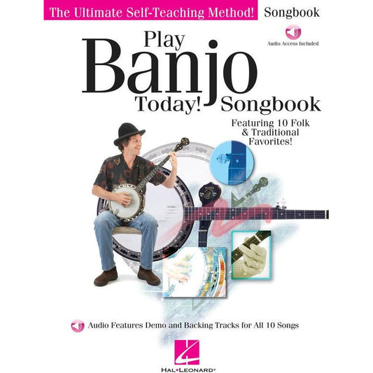 PLAY BANJO TODAY SONGBOOK BK/OLA - Music2u