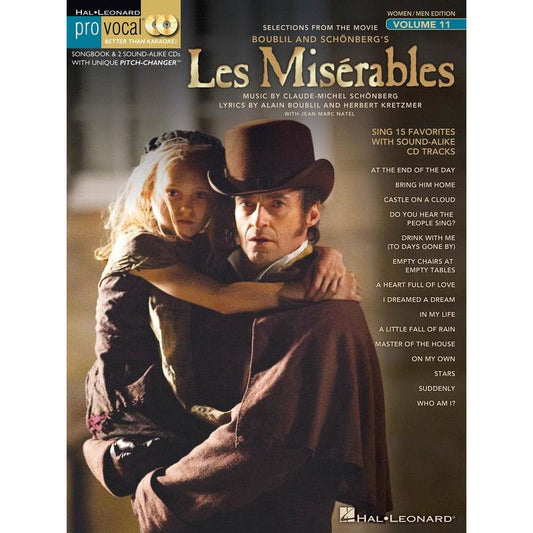 Les Miserables Selections Movie Pro Vocal Volume 11 Book/2Cd