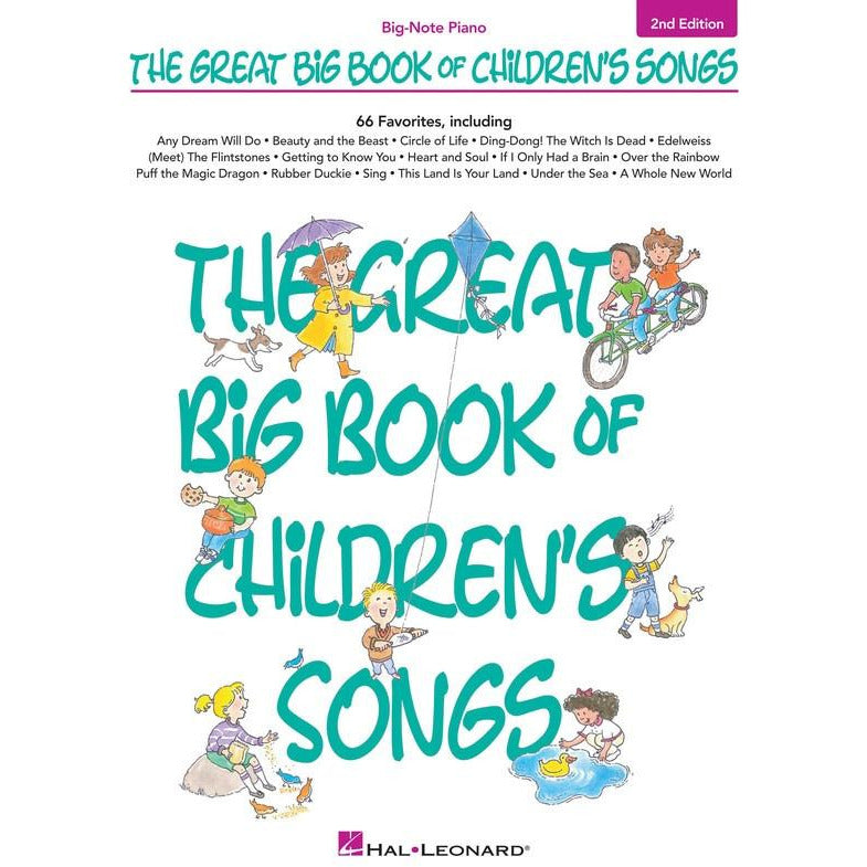 Great Big Book Of Childrens Songs Big Note 2Nd