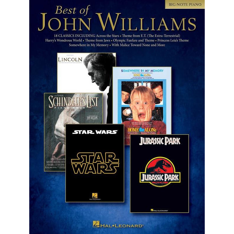 Best Of John Williams Big Note Piano