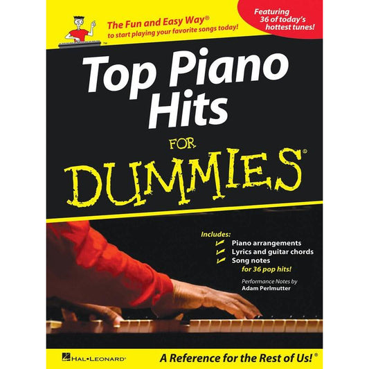 Top Piano Hits For Dummies PVG