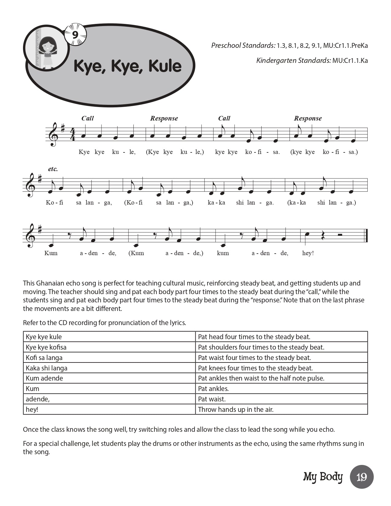 Music In Me and You Book/Cd-Rom