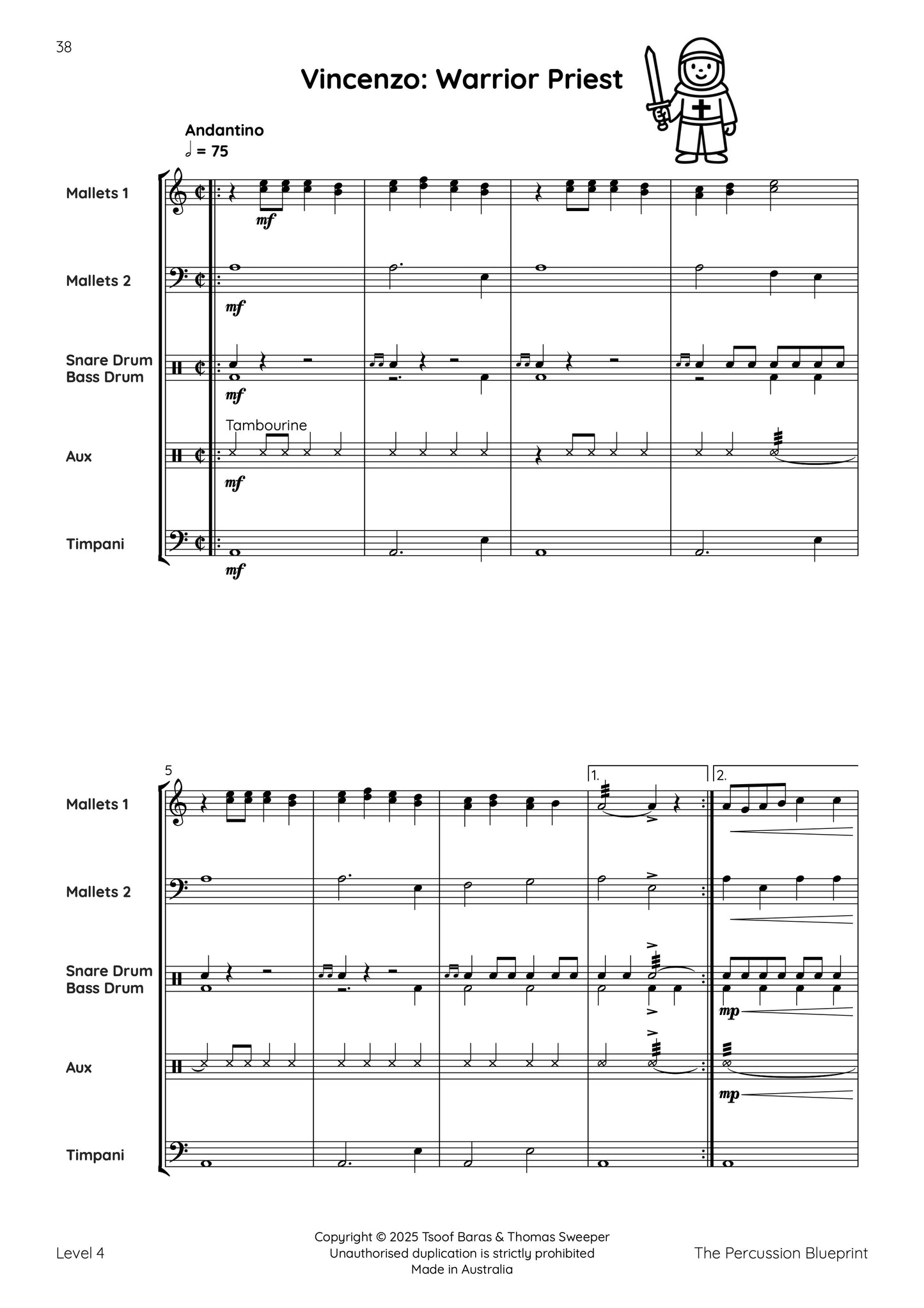 The Percussion Blueprint: Curriculum & Music - Conductor/Student Book 2 Bundle