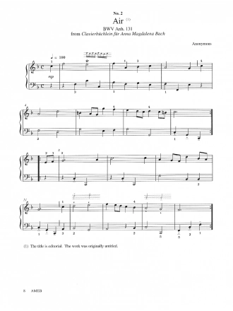AMEB Piano For Leisure Series 1 - Grade 1 Book