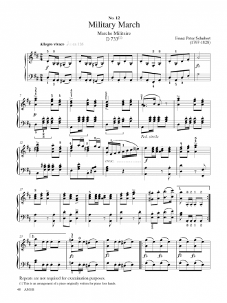 AMEB Piano For Leisure Series 1 - Grade 6 Book