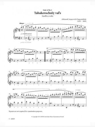AMEB Piano Series 17 - Grade 4 Book