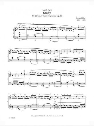 AMEB Piano Series 17 - Grade 4 Book