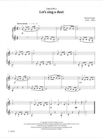 Ameb Piano Series 18 - Preliminary Book & Keyboard