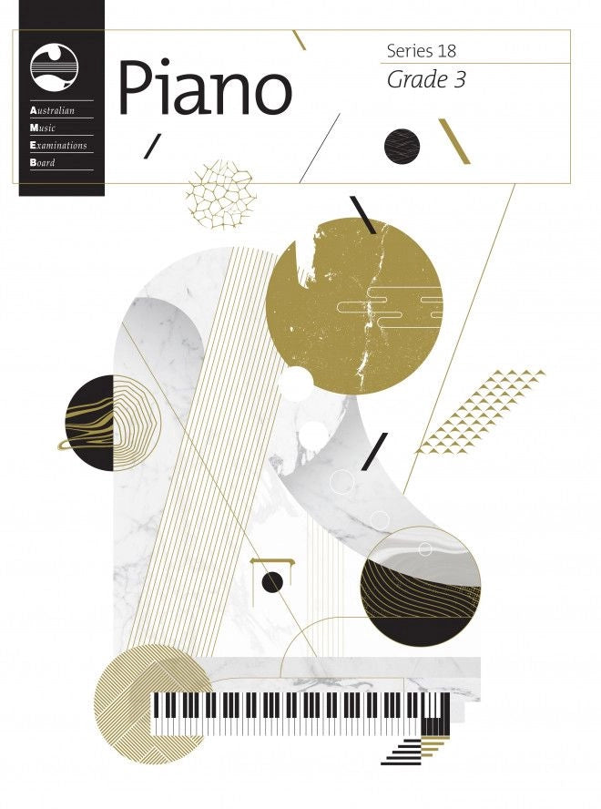 AMEB Piano Series 18 - Grade 3 Book (2018+)