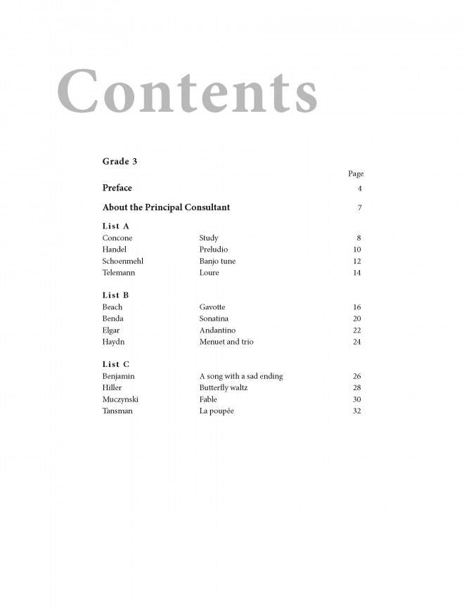 AMEB Piano Series 18 - Grade 3 Book (2018+)