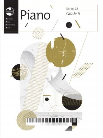 AMEB Piano Series 18 - Grade 6 Book (2018+)