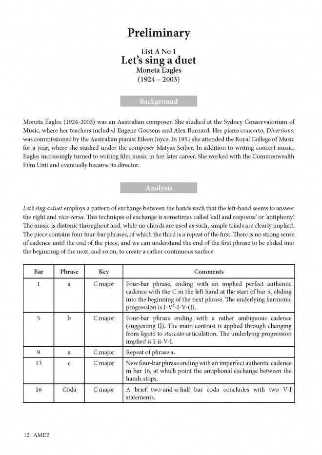 Ameb Piano Series 18 - Preliminary To Grade 4 Handbook & Keyboard