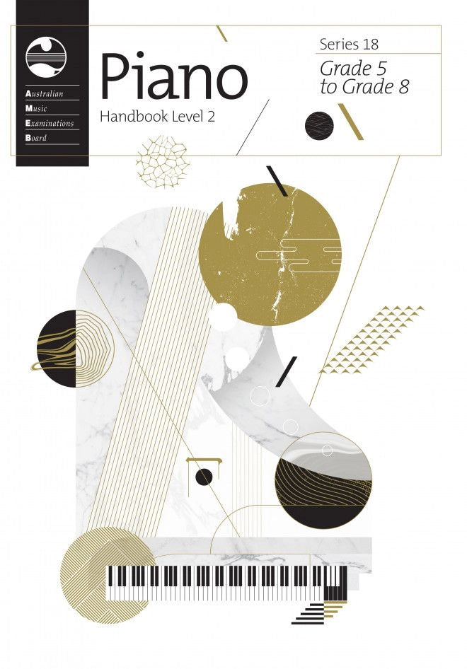 AMEB Piano Series 18 - Grade 5-8 Handbook (2018+)