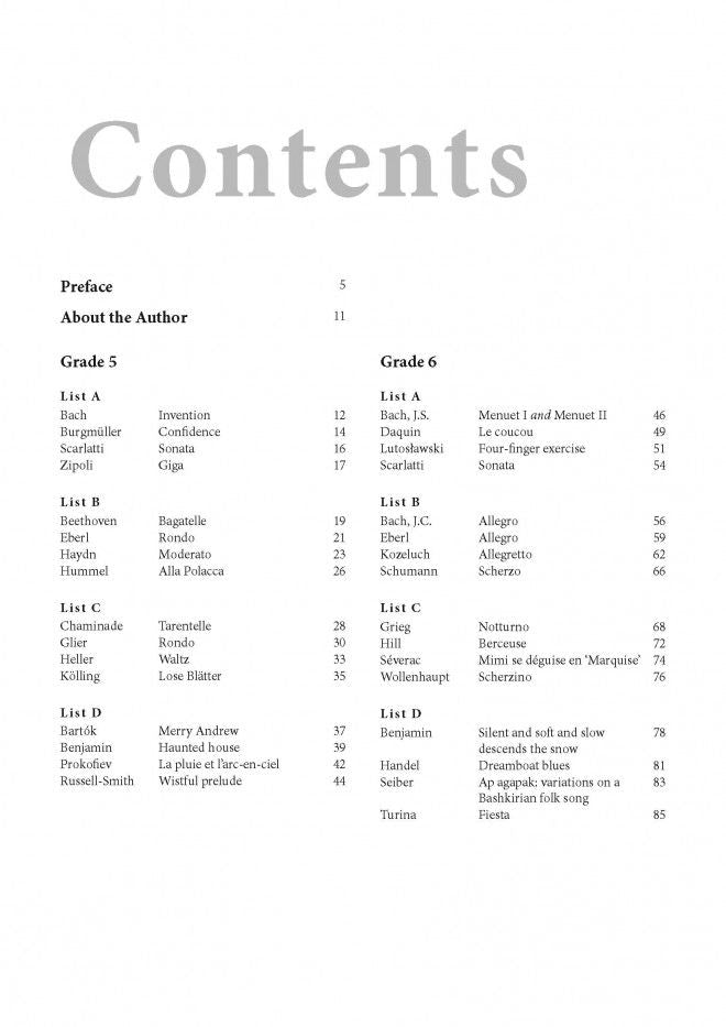 AMEB Piano Series 18 - Grade 5-8 Handbook (2018+)