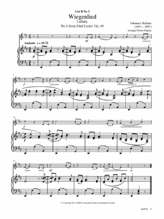 AMEB Violin Series 9 -  Preliminary Book