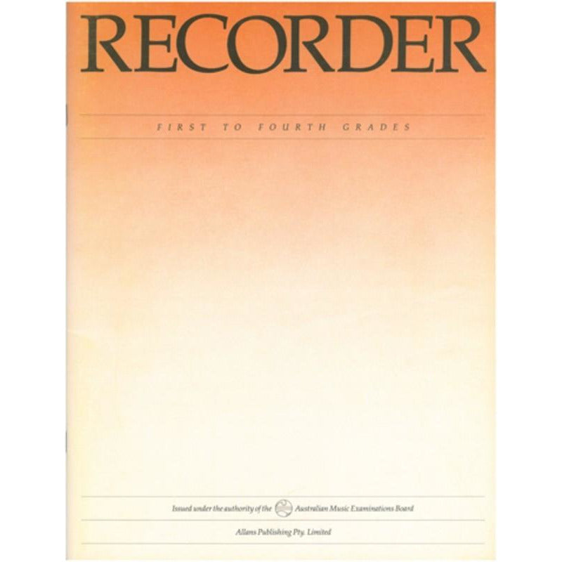 AMEB Recorder Book: Grades 1 - 4
