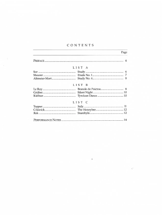 AMEB Classical Guitar Series 1 - Preliminary Grade Book