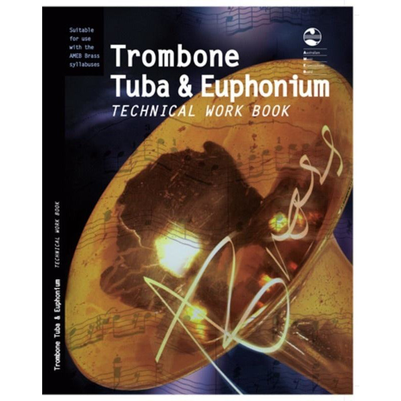 AMEB Brass - Trombone, Tuba And Euphonium Technical Work Book (2004)