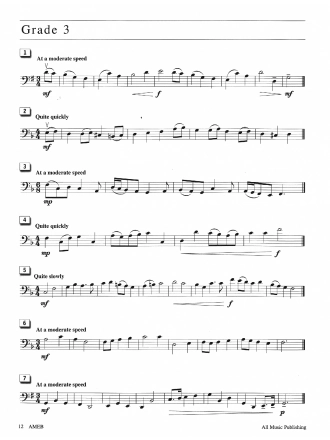 AMEB Cello Sight Reading Book (2009+)