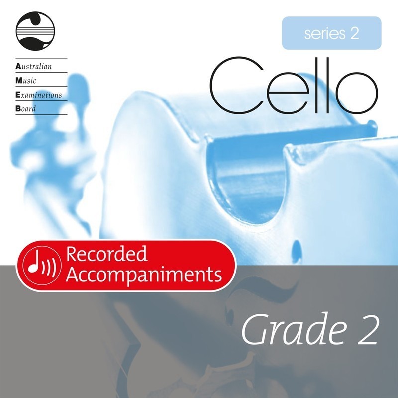 AMEB CELLO GRADE 2 SERIES 2 RECORDED ACCOMP CD - Music2u