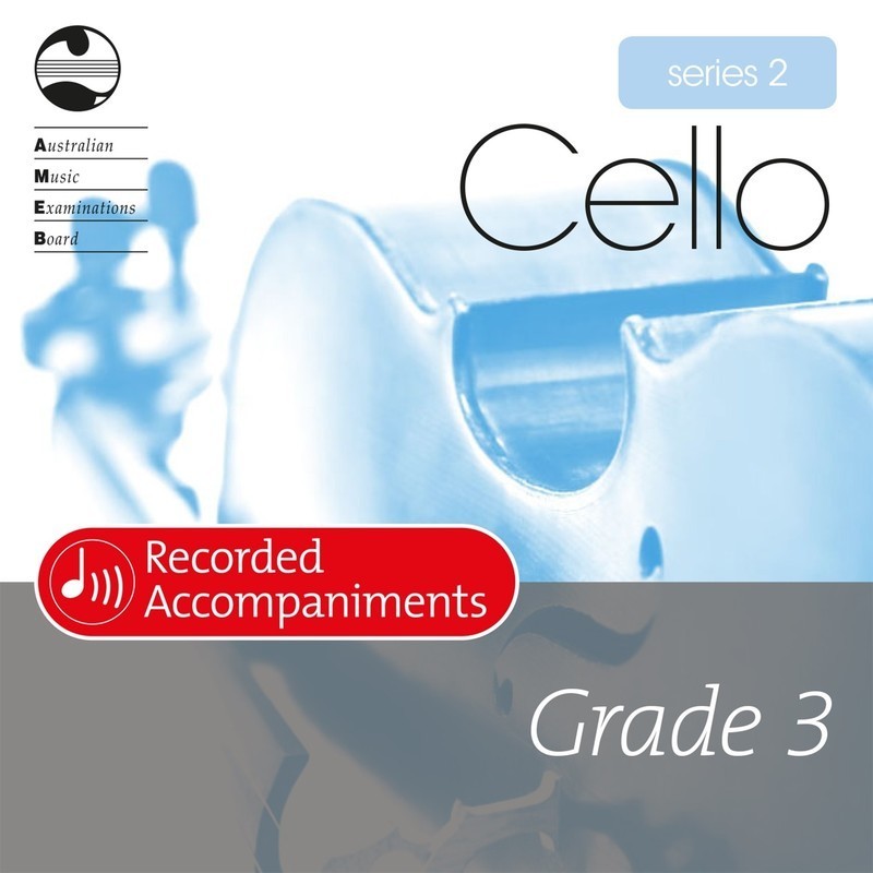 AMEB CELLO GRADE 3 SERIES 2 RECORDED ACCOMP CD - Music2u