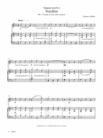 AMEB Singing Series 2 - Grade 3 High Voice Book