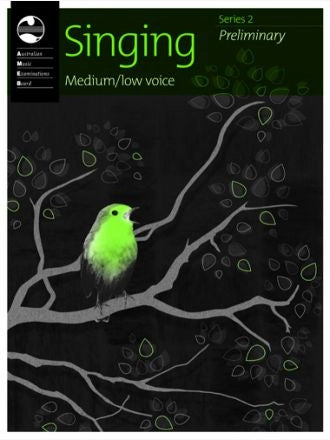 AMEB Singing Series 2 - Medium-Low Voice Preliminary Book