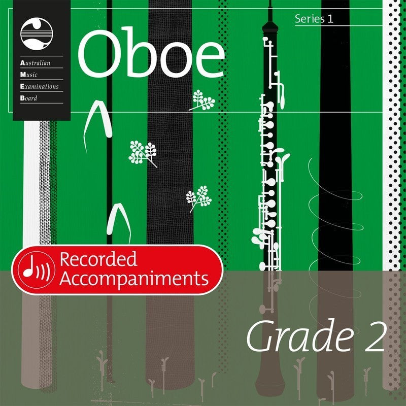 AMEB OBOE GRADE 2 SERIES 1 RECORDED ACCOMP CD - Music2u