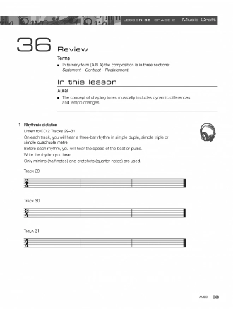 AMEB Music Craft Student Workbook - Grade 2 Book B (Book/2Cds)