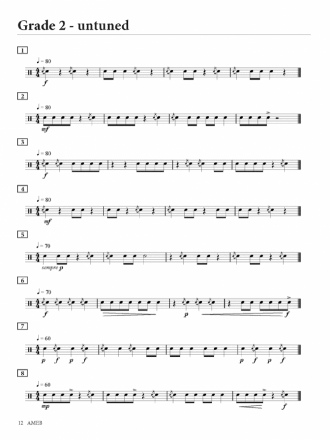 AMEB Percussion - Sight Reading Book (2013)