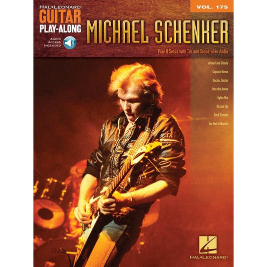 Michael Schenker Guitar Play Along V175 Bk/Cd