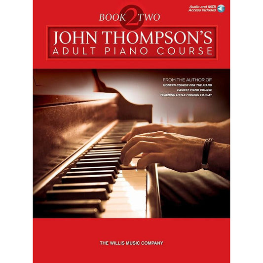 John Thompson's Adult Piano Course Book 2 (Book/Ola)