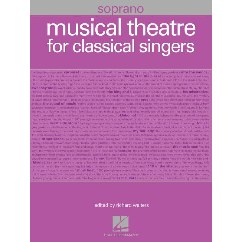 Musical Theatre For Classical Singers Soprano