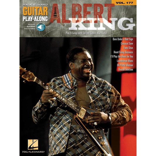 Albert King Guitar Play Along V177 Bk/Cd