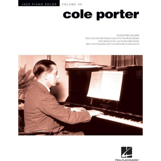 Cole Porter - Jazz Piano Solo Volume 30 Book