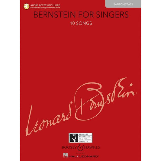 Bernstein For Singers Baritone/Bass Book/Ola