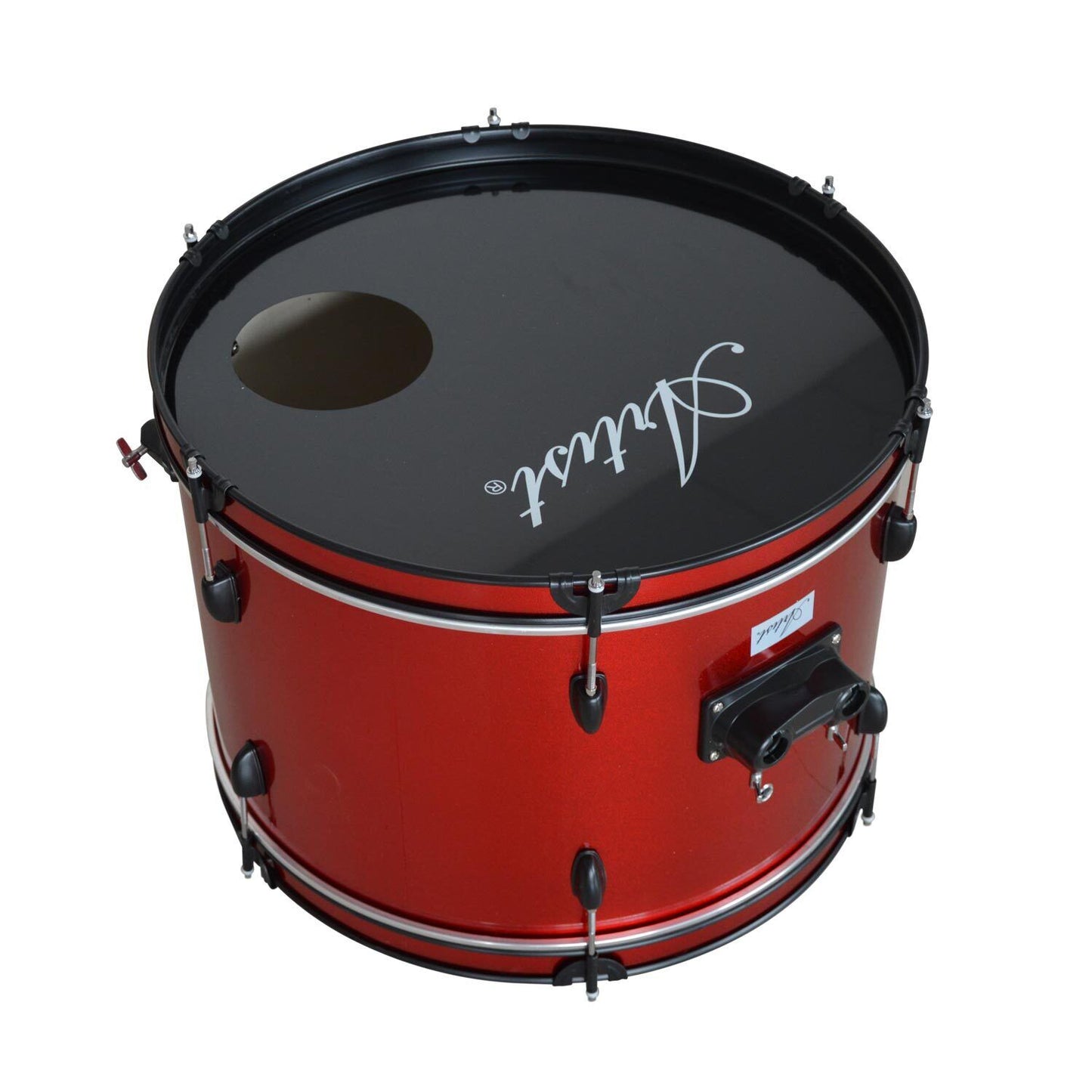 Beginner Standard 5 Piece Rock Drum Kit Set-up + Cymbals, Hardware and Stool