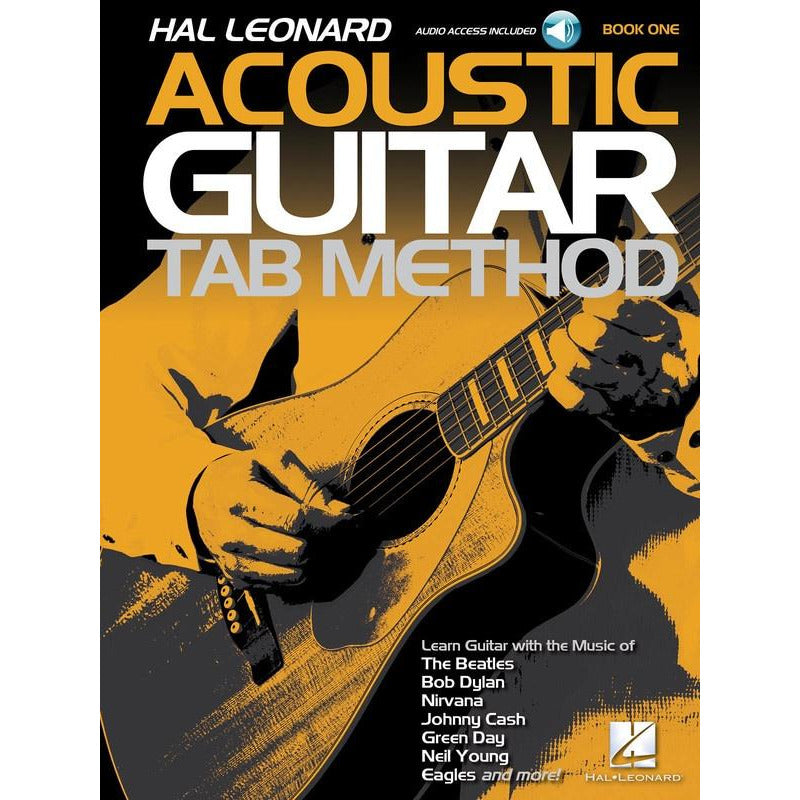 HL ACOUSTIC GUITAR TAB METHOD BK 1 BK/OLA - Music2u